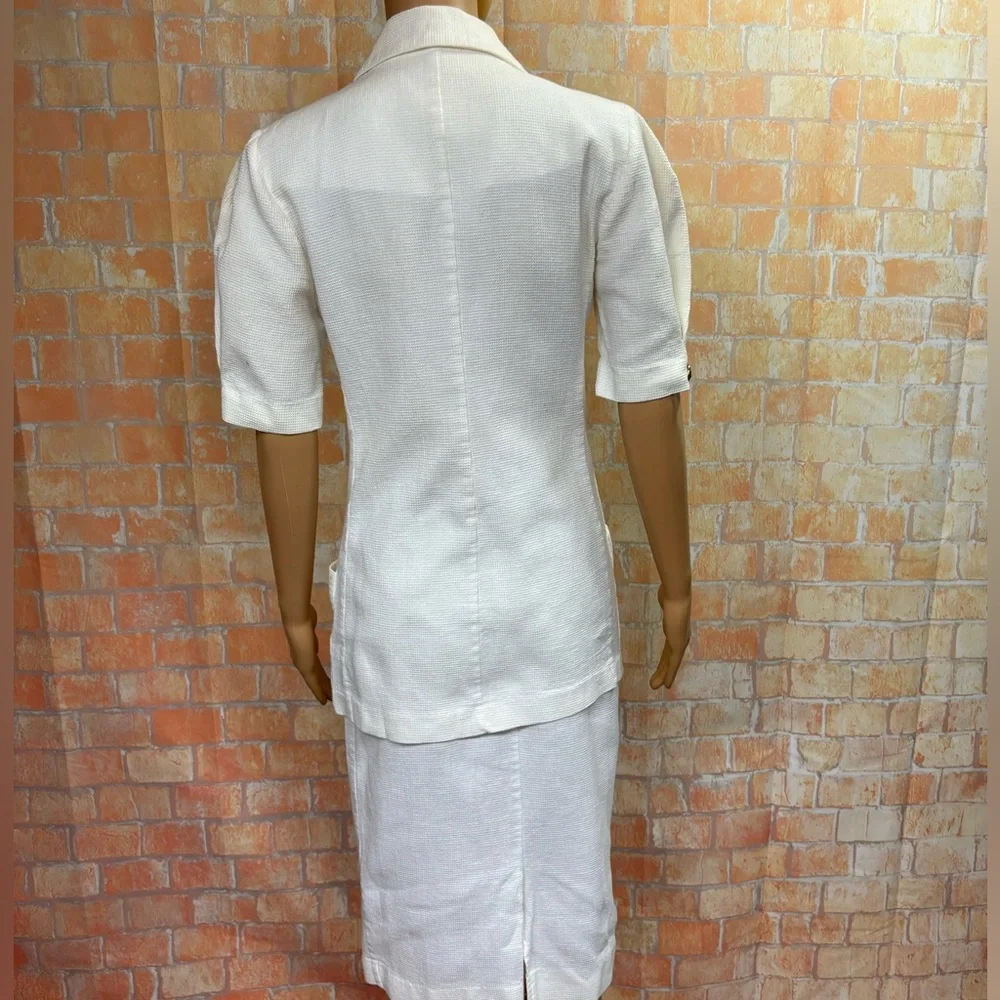 Avon Fashions Vintage 80’s Waffle Textured Blazer‎ Skirt Suit